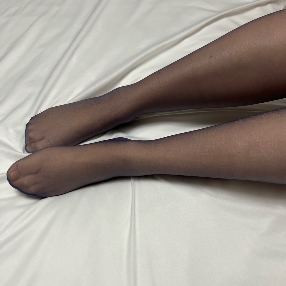 Sheer purple glitter pantyhose. Worn a couple times. Super cute and subtle